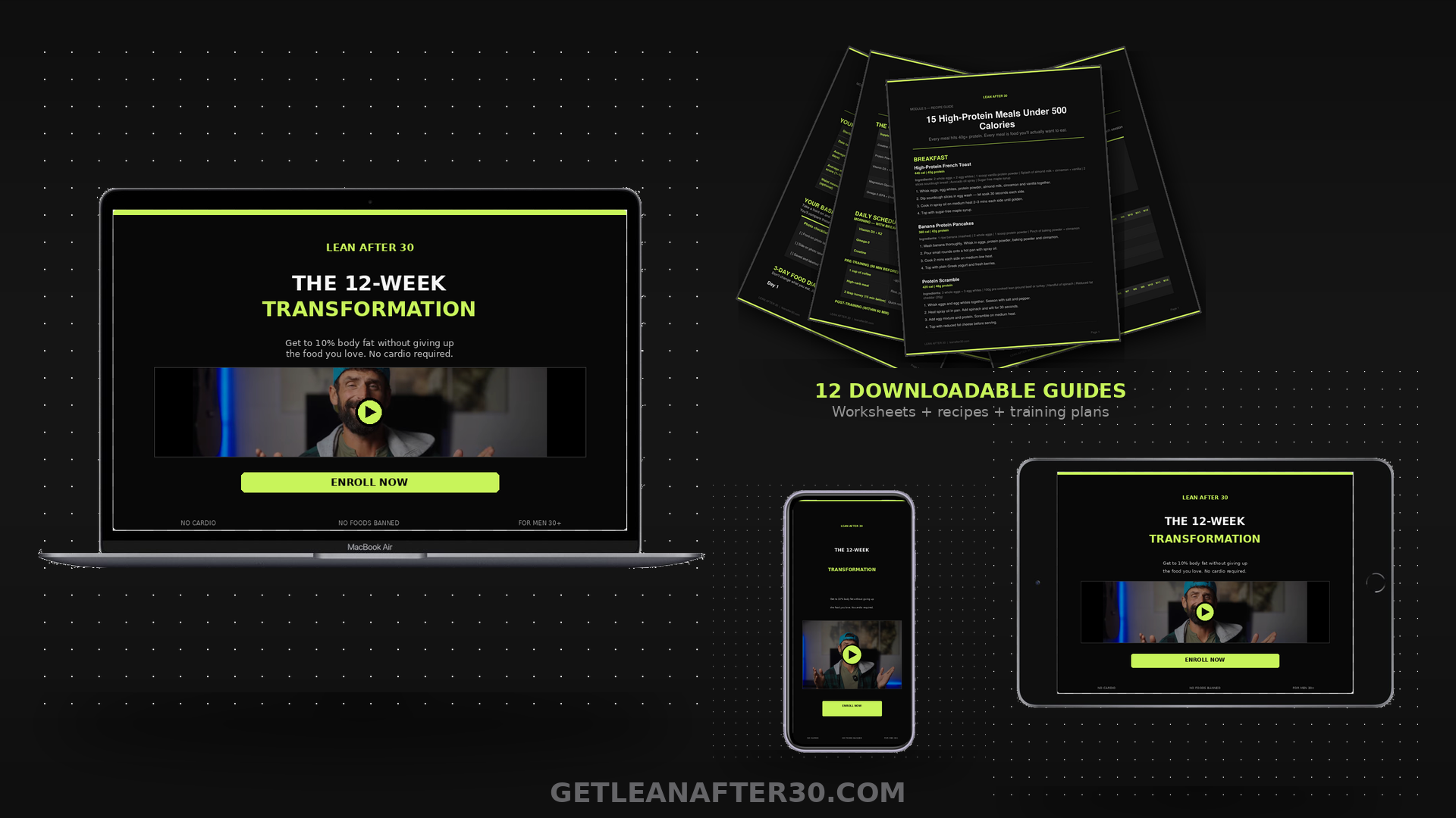 Get Lean After 30 Full 12 Week Course